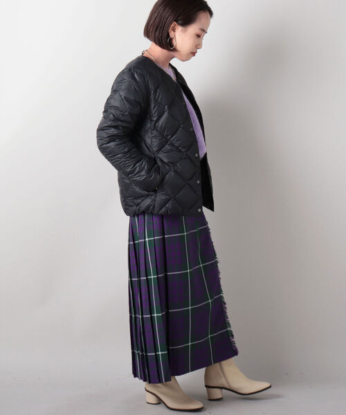NOLLEY’S（ノーリーズ）の「◇【WEB限定】【GLEN FYNE/グレン ファイン】別注キルトロングスカート（スカート・レディース・ブルー系その他/パープル系その他2/ブラック系その他・FREE）」の10枚目の写真