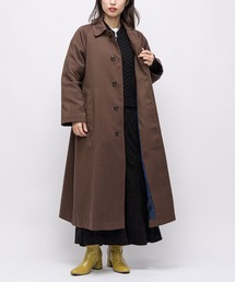 CIAOPANIC | 【RAXA/ラシャ】ベルテッドステンコート(ステンカラーコート)