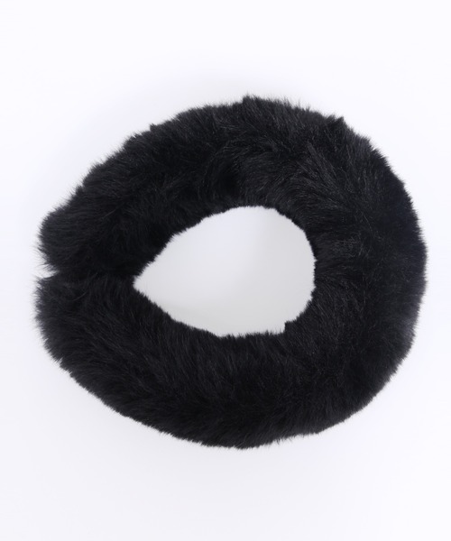 WC（ダブル シー）の「ボリュームフェイクファーカチューシャ（カチューシャ・レディース・ブラック/ベージュ・FREE）」の4枚目の写真