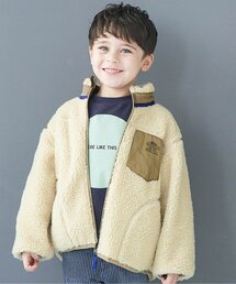 BREEZE | WEB限定 リバーシブルボアジャケット(その他アウター)