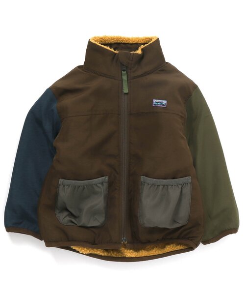 BREEZE（ブリーズ）の「WEB限定 リバーシブルボアジャケット（その他アウター・キッズ・ワインレッド/ベージュ/アイボリー/ブルー/イエロー・110/140/120/80/130/100/90）」の14枚目の写真