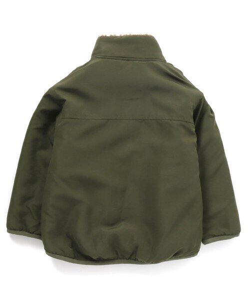 BREEZE（ブリーズ）の「WEB限定 リバーシブルボアジャケット（その他アウター・キッズ・ワインレッド/ベージュ/アイボリー/ブルー/イエロー・110/140/120/80/130/100/90）」の15枚目の写真