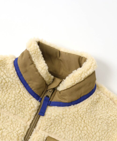 BREEZE（ブリーズ）の「WEB限定 リバーシブルボアジャケット（その他アウター・キッズ・ワインレッド/ベージュ/アイボリー/ブルー/イエロー・110/140/120/80/130/100/90）」の20枚目の写真