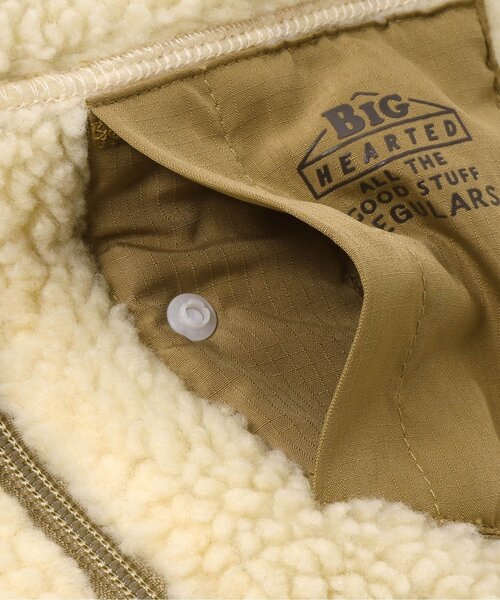 BREEZE（ブリーズ）の「WEB限定 リバーシブルボアジャケット（その他アウター・キッズ・ワインレッド/ベージュ/アイボリー/ブルー/イエロー・110/140/120/80/130/100/90）」の22枚目の写真