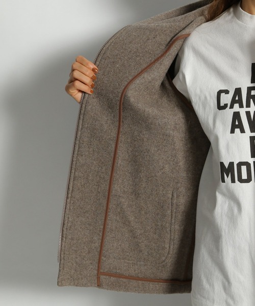 DANTON（ダントン）の「【DANTON(ダントン)】ウールライトパイルフード