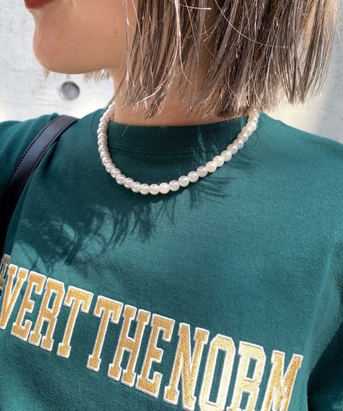 WHO'S WHO gallery(フーズフーギャラリー)の「GRANNYパールネックレス(ネックレス・レディース・オフホワイト・FREE)」の1枚目の写真