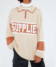 SUPPLIER | SUPPLIER COLLEGE LOGO KNIT / サプライヤー カレッジロゴニット(ニット/セーター)