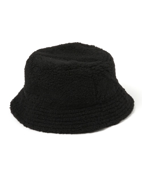 GLOBAL WORK（グローバルワーク）の「【キッズ】リバーシブルボアHAT/258718（ハット・キッズ・ブラック/オフホワイト・LARGE/MEDIUM）」の7枚目の写真