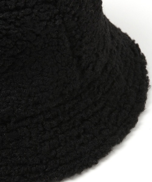 GLOBAL WORK（グローバルワーク）の「【キッズ】リバーシブルボアHAT/258718（ハット・キッズ・ブラック/オフホワイト・LARGE/MEDIUM）」の11枚目の写真