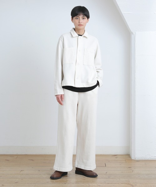 Plantation(プランテーション)の「カルゼ裏毛/ブルゾン(ブルゾン Plantation(プランテーション)の「カルゼ裏毛/ブルゾン(ブルゾン