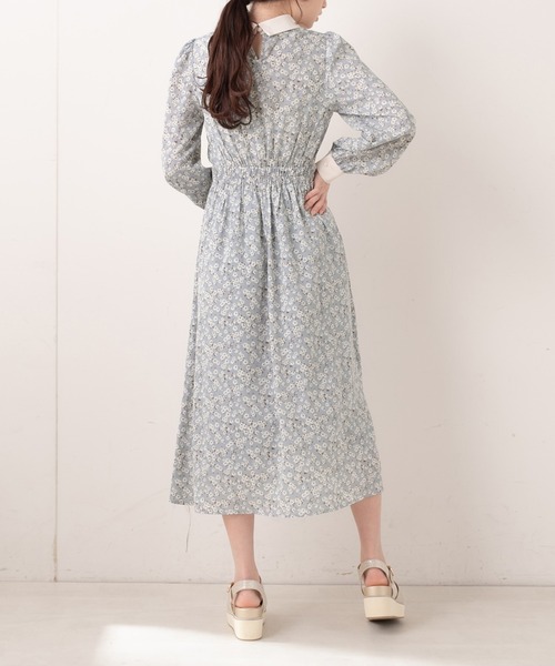 OLIVE des OLIVE(オリーブデオリーブ)の「【WEB限定】クレリックワンピース(ワンピース・レディース・オフホワイト/サックスブルー/ミント・FREE)」の18枚目の写真