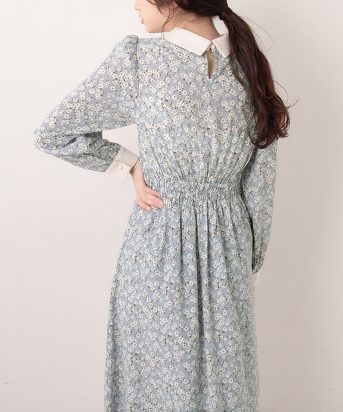 OLIVE des OLIVE(オリーブデオリーブ)の「【WEB限定】クレリックワンピース(ワンピース・レディース・オフホワイト/サックスブルー/ミント・FREE)」の21枚目の写真