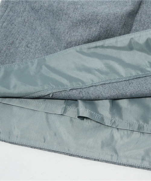 mystic（ミスティック）の「裾ラウンドスカート（スカート・レディース・ライトグレー/ブルー/キャメル/チャコールグレー・ﾌﾘ-）」の13枚目の写真