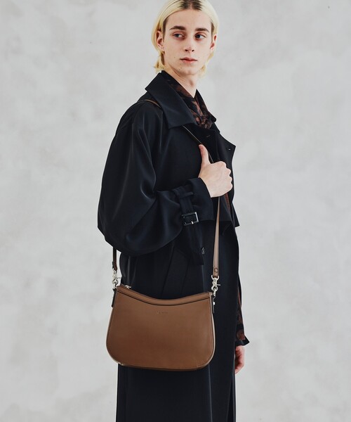 tk.TAKEO KIKUCHI（ティーケータケオキクチ）の「◆シンセティックレザー2WAYムーンバッグ（ショルダーバッグ・メンズ・ブラック/ブラウン系その他・00）」の16枚目の写真