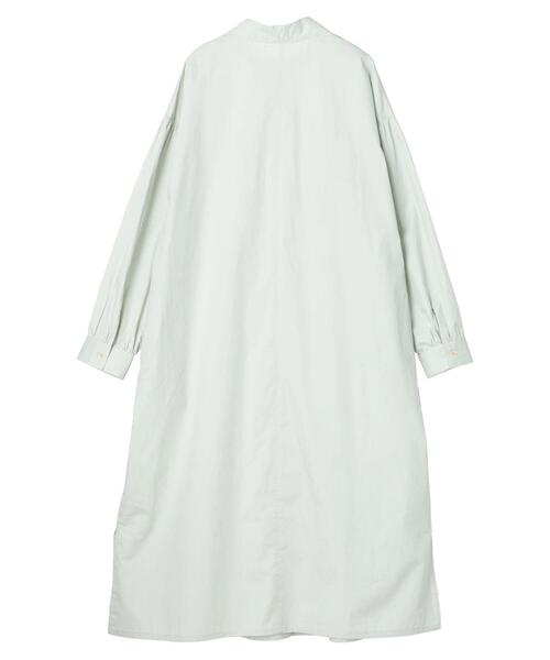 CRAFT STANDARD BOUTIQUE（クラフトスタンダードブティック）の「フロントタックフレアワンピース　＊◆（シャツワンピース・レディース・ホワイト/ベージュ/ミント・FREE）」の16枚目の写真