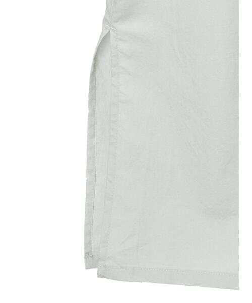 CRAFT STANDARD BOUTIQUE（クラフトスタンダードブティック）の「フロントタックフレアワンピース　＊◆（シャツワンピース・レディース・ホワイト/ベージュ/ミント・FREE）」の10枚目の写真