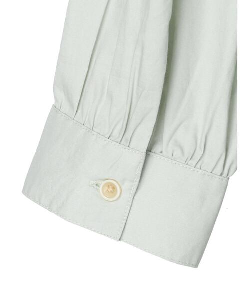 CRAFT STANDARD BOUTIQUE（クラフトスタンダードブティック）の「フロントタックフレアワンピース　＊◆（シャツワンピース・レディース・ホワイト/ベージュ/ミント・FREE）」の9枚目の写真