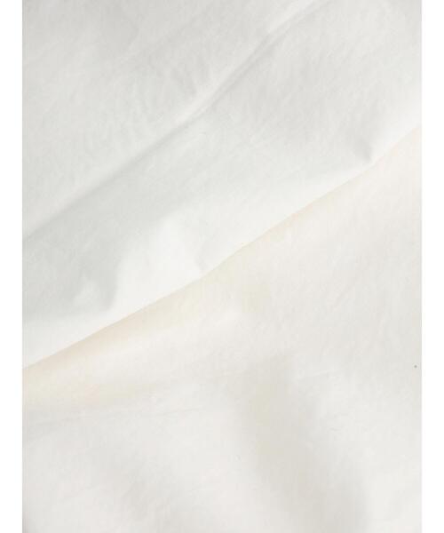 CRAFT STANDARD BOUTIQUE（クラフトスタンダードブティック）の「フロントタックフレアワンピース　＊◆（シャツワンピース・レディース・ホワイト/ベージュ/ミント・FREE）」の6枚目の写真