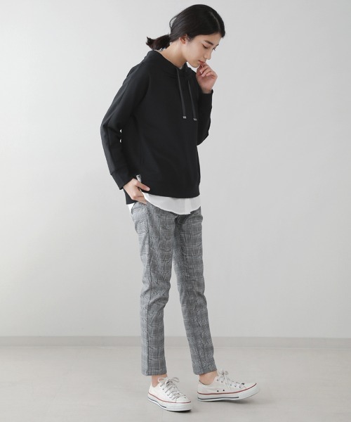 Bou Jeloud(ブージュルード)の「【34-42サイズ展開】抗菌・防臭HAKIYASEストレッチパンツ(その他パンツ・レディース・ブラック/カーキ/ブルー/ホワイト系その他/A/ホワイト/イエロー・40/38/42/36/34)」の19枚目の写真