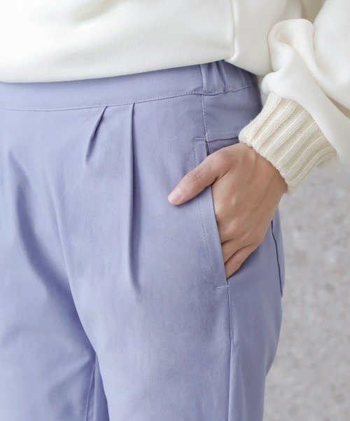 Bou Jeloud(ブージュルード)の「【34-42サイズ展開】抗菌・防臭HAKIYASEストレッチパンツ(その他パンツ・レディース・ブラック/カーキ/ブルー/ホワイト系その他/A/ホワイト/イエロー・40/38/42/36/34)」の12枚目の写真