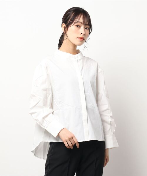 JUMELLE(ジュメロ)の「スカラップカラーブラウス(シャツ/ブラウス・レディース・ホワイト/ブラック・FREE)」の18枚目の写真
