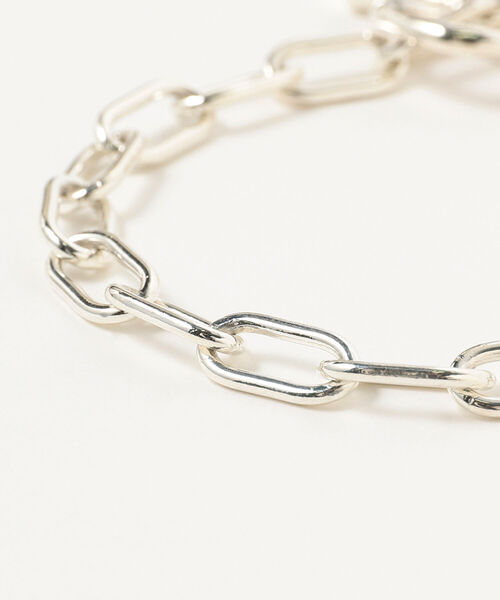 BEAMS LIGHTS（ビームスライツ）の「BEAMS LIGHTS / アンカーパーツ ブレスレット（ブレスレット・メンズ・シルバー・FREE）」の4枚目の写真