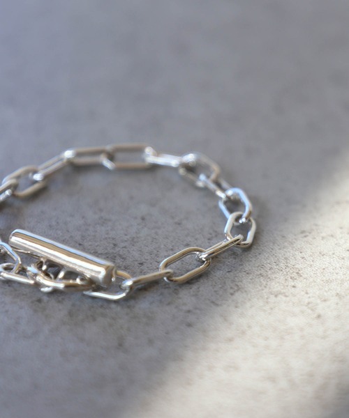 BEAMS LIGHTS（ビームスライツ）の「BEAMS LIGHTS / アンカーパーツ ブレスレット（ブレスレット・メンズ・シルバー・FREE）」の9枚目の写真