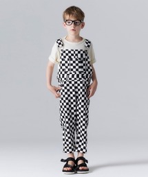 Smoothy | Smoothy Checkered flag Overalls / スムージー チェッカーフラッグオーバーオール(サロペット/オーバーオール)