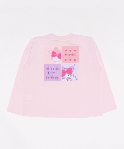 VIVIAN BLUE（ビビアンブルー）の「【VIVIAN BLUE】サンリオプリントロンＴ（Tシャツ/カットソー・キッズ・ブルー/オレンジ/ピンク/ベージュ・130/120/140/150）」の6枚目の写真