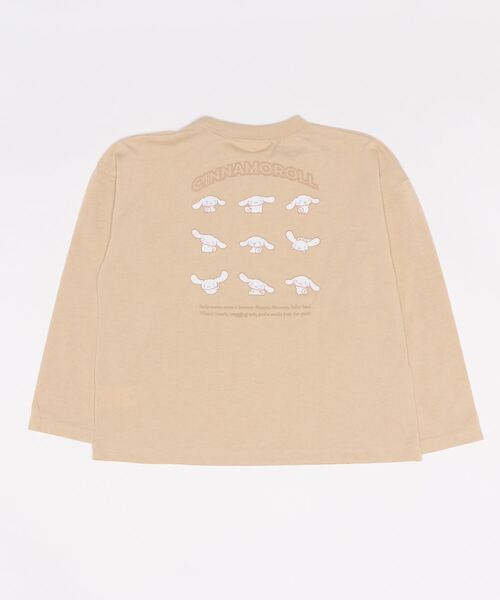 VIVIAN BLUE（ビビアンブルー）の「【VIVIAN BLUE】サンリオプリントロンＴ（Tシャツ/カットソー・キッズ・ブルー/オレンジ/ピンク/ベージュ・130/120/140/150）」の7枚目の写真