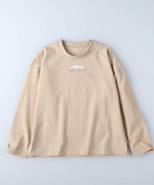 VIVIAN BLUE（ビビアンブルー）の「【VIVIAN BLUE】サンリオプリントロンＴ（Tシャツ/カットソー・キッズ・ブルー/オレンジ/ピンク/ベージュ・130/120/140/150）」の10枚目の写真