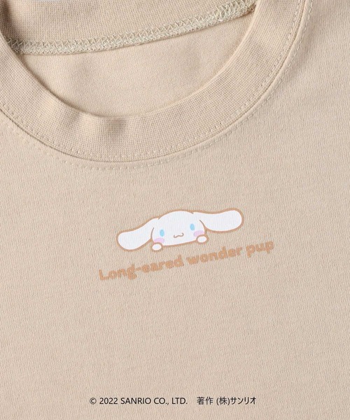 VIVIAN BLUE（ビビアンブルー）の「【VIVIAN BLUE】サンリオプリントロンＴ（Tシャツ/カットソー・キッズ・ブルー/オレンジ/ピンク/ベージュ・130/120/140/150）」の11枚目の写真