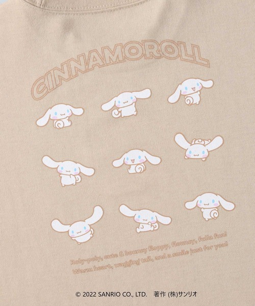 VIVIAN BLUE（ビビアンブルー）の「【VIVIAN BLUE】サンリオプリントロンＴ（Tシャツ/カットソー・キッズ・ブルー/オレンジ/ピンク/ベージュ・130/120/140/150）」の12枚目の写真