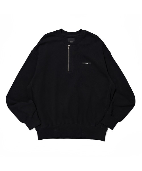 Zip Henry Sweat Shirt