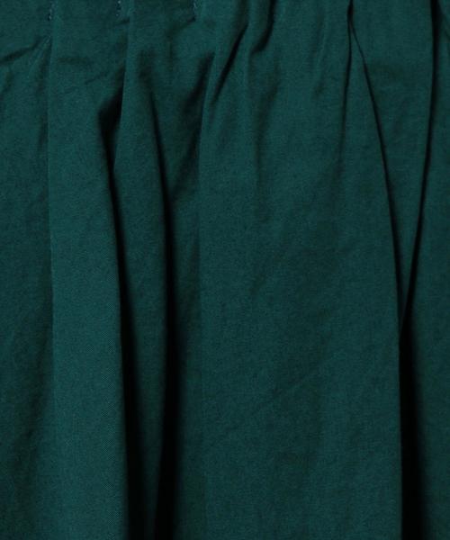 coen（コーエン）の「ツイルギャザーフレアスカート（スカート・レディース・ベージュ/ダークグリーン/ネイビー・MEDIUM/LARGE）」の14枚目の写真