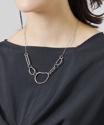 ランダムサークルコンビネックレス