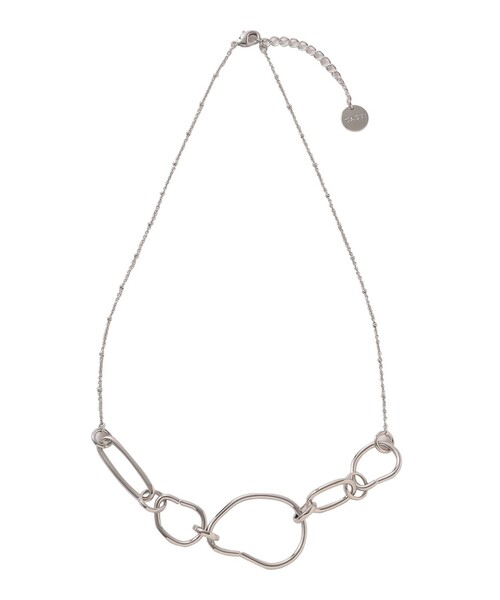 CAST:（キャストコロン）の「ランダムサークルコンビネックレス（ネックレス・レディース・シルバー・FREE）」の2枚目の写真