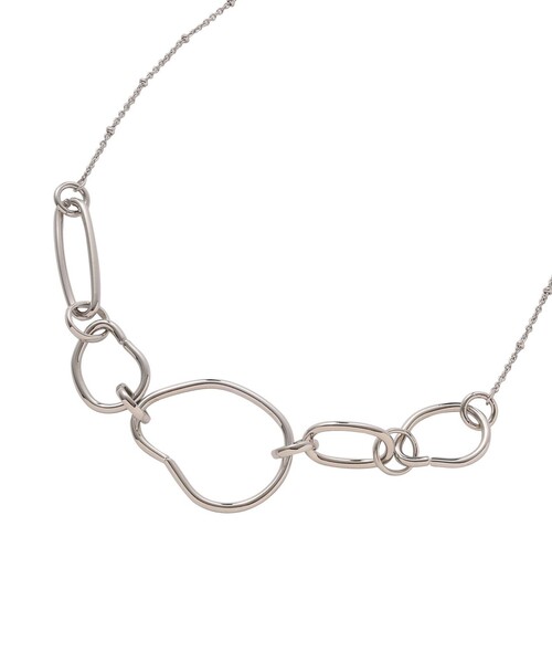 CAST:（キャストコロン）の「ランダムサークルコンビネックレス（ネックレス・レディース・シルバー・FREE）」の3枚目の写真