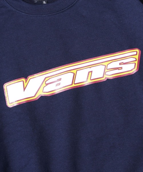VANS(バンズ)の「VANS/ヴァンズ M 3D Snow Logo C SWT ロゴスウェット トレーナー ビッグシルエット(スウェット・メンズ・ネイビー/アッシュグレー/ラベンダー・M/L/XL)」の8枚目の写真
