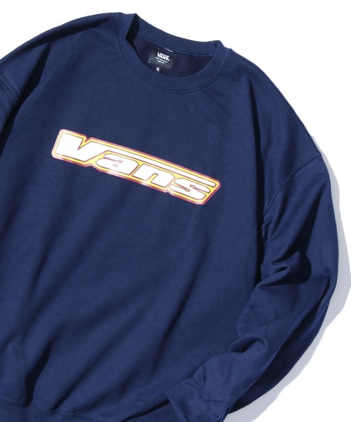 VANS(バンズ)の「VANS/ヴァンズ M 3D Snow Logo C SWT ロゴスウェット トレーナー ビッグシルエット(スウェット・メンズ・ネイビー/アッシュグレー/ラベンダー・M/L/XL)」の15枚目の写真