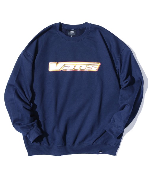 VANS(バンズ)の「VANS/ヴァンズ M 3D Snow Logo C SWT ロゴスウェット トレーナー ビッグシルエット(スウェット・メンズ・ネイビー/アッシュグレー/ラベンダー・M/L/XL)」の16枚目の写真