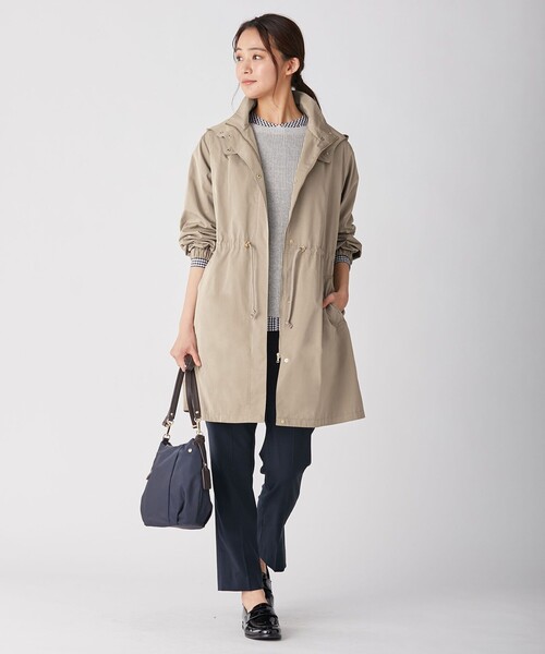 J.PRESS(ジェイプレス)の「【洗える】ポリエステルレーヨンマイクロギャバストレッチ テーパード パンツ(その他パンツ・レディース・ベージュ系/サックスブルー系/ピンク系/ネイビー系・T13/T15)」の21枚目の写真