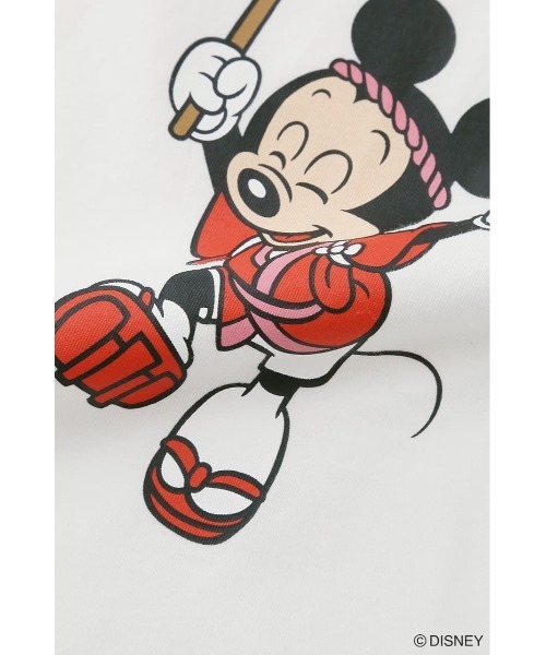 Disney SERIES CREATED by MUS（ディズニーシリーズクリエイテッドバイエムユーエス）の「MD KODAIKO MORTY&FERDIE Tシャツ（Tシャツ/カットソー・キッズ・ホワイト/ブラック・X-SMALL）」の9枚目の写真