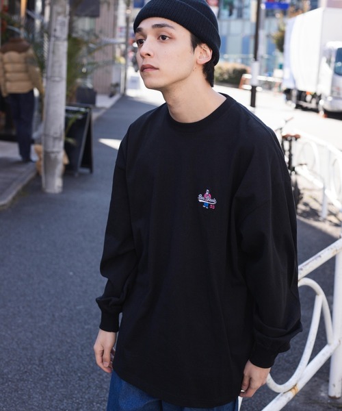 ∴WEGO/別注ベンデイビス刺繍BIGロンT