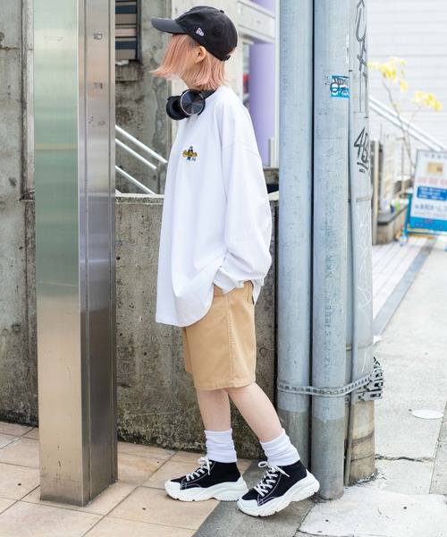 ∴WEGO/別注ベンデイビス刺繍BIGロンT