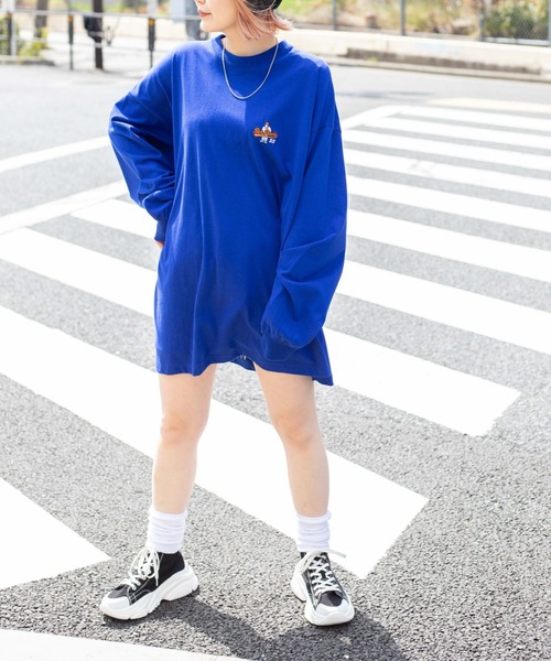 ∴WEGO/別注ベンデイビス刺繍BIGロンT
