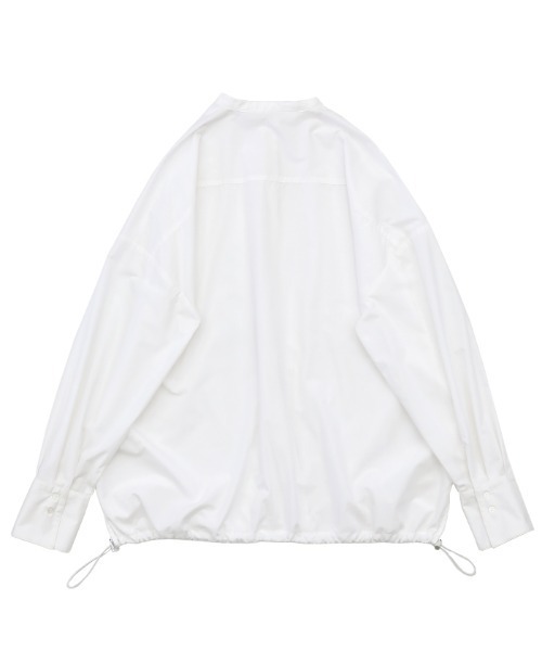 select MOCA（セレクトモカ）の「バックドローストリングシャツ（シャツ/ブラウス・レディース・ホワイト/ブルー・FREE）」の16枚目の写真