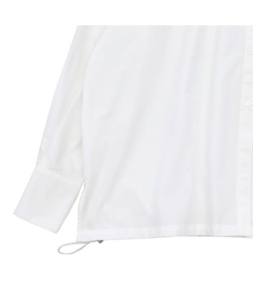 select MOCA（セレクトモカ）の「バックドローストリングシャツ（シャツ/ブラウス・レディース・ホワイト/ブルー・FREE）」の18枚目の写真