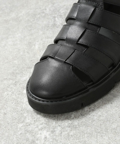 RAGEBLUE（レイジブルー）の「ボリュームソール/グルカシューズ/263210（サンダル・メンズ・ブラック/ブラウン・SMALL/MEDIUM/LARGE）」の11枚目の写真