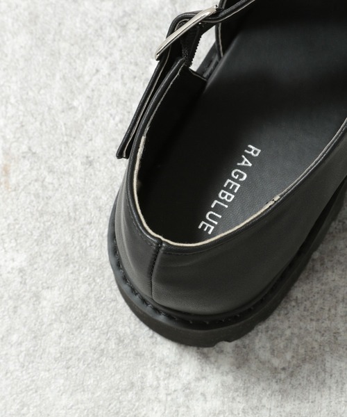 RAGEBLUE（レイジブルー）の「ボリュームソール/グルカシューズ/263210（サンダル・メンズ・ブラック/ブラウン・SMALL/MEDIUM/LARGE）」の12枚目の写真